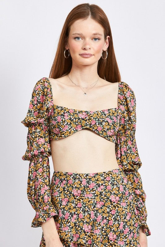 Ditsy Floral Crop