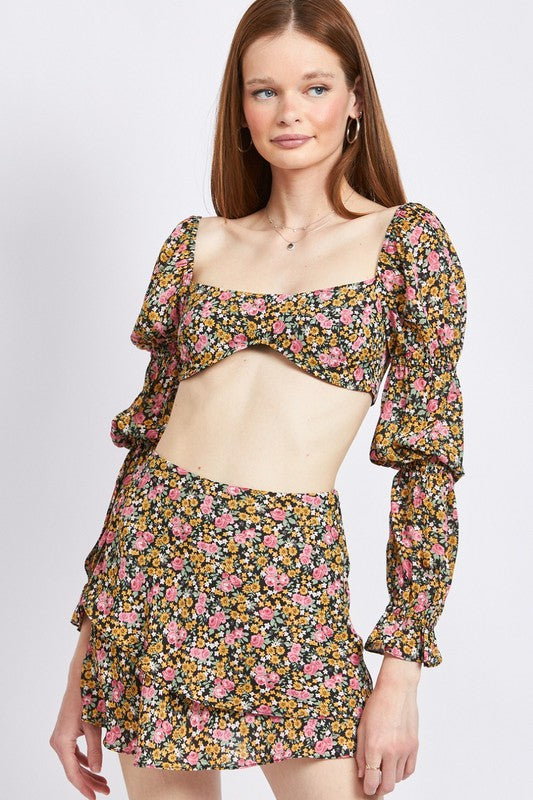 Ditsy Floral Crop