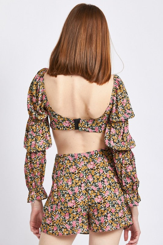 Ditsy Floral Crop