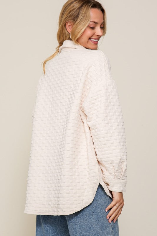Quin Button Down Jacket