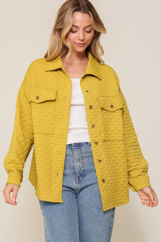Quin Button Down Jacket