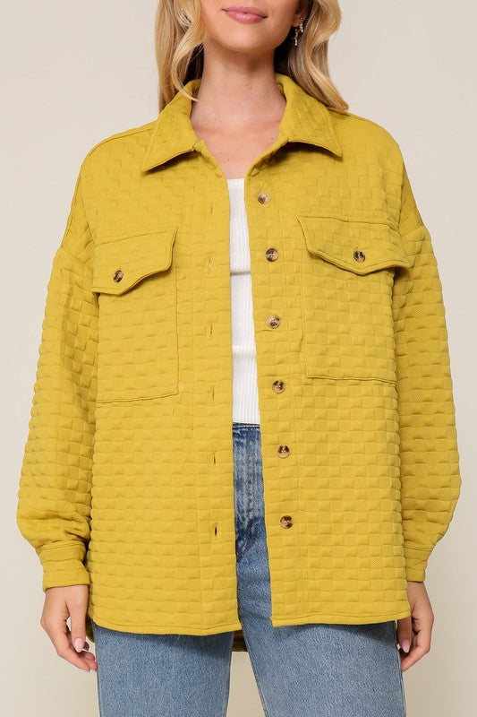 Quin Button Down Jacket