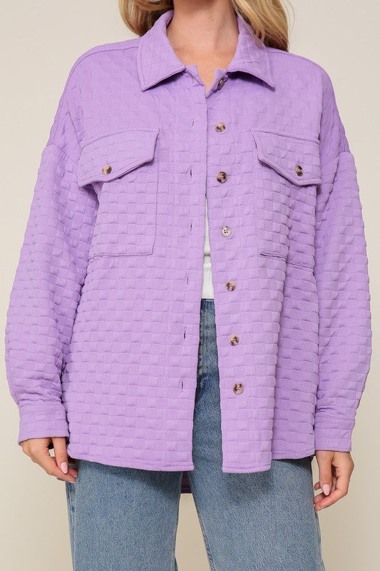 Quin Button Down Jacket
