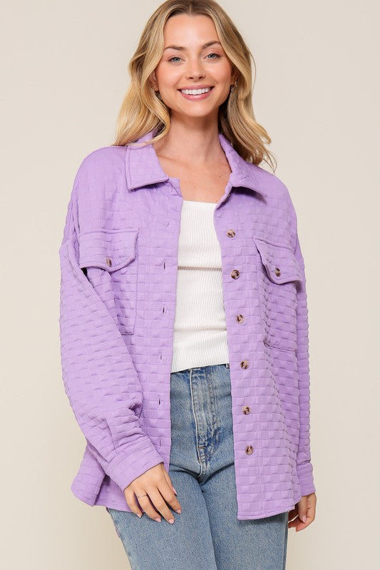 Quin Button Down Jacket