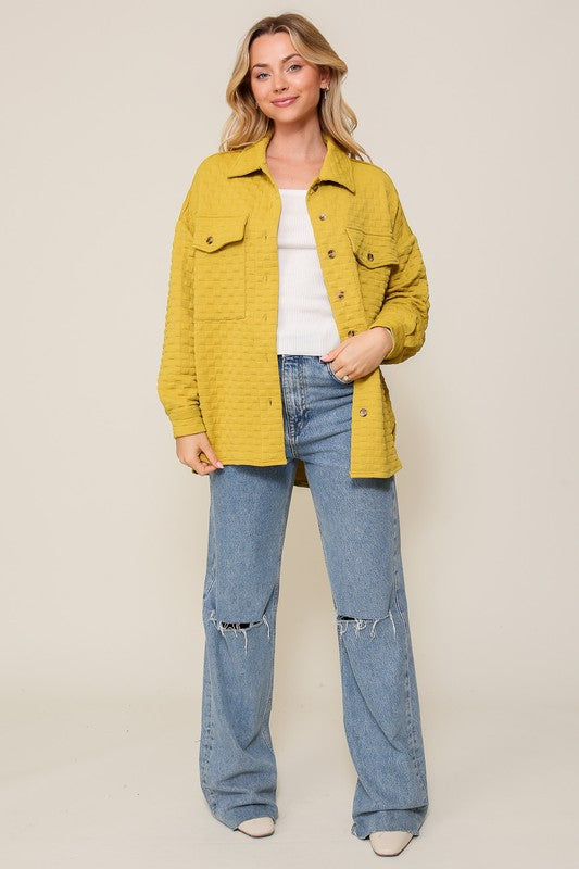 Quin Button Down Jacket