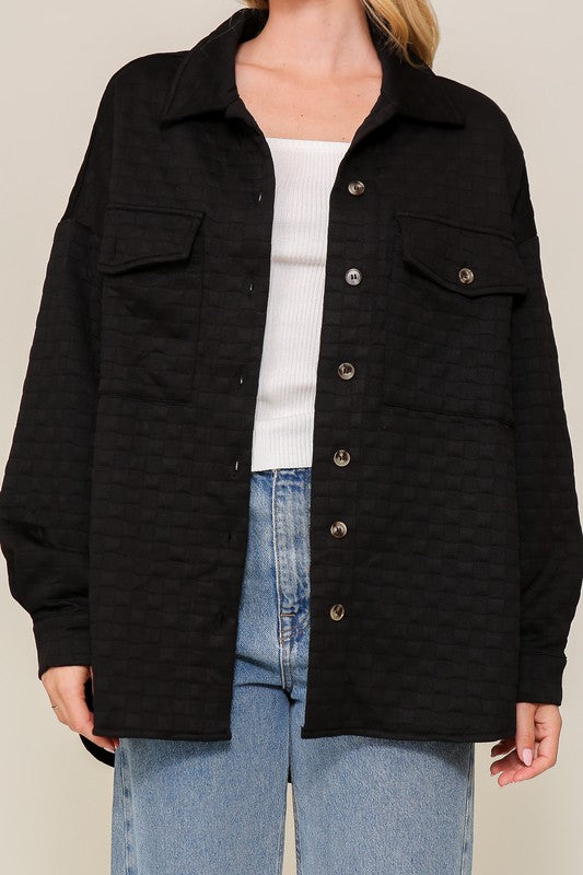 Quin Button Down Jacket