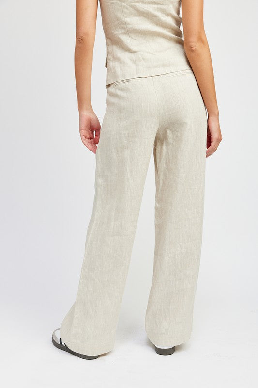 Zuri Pleated Pant