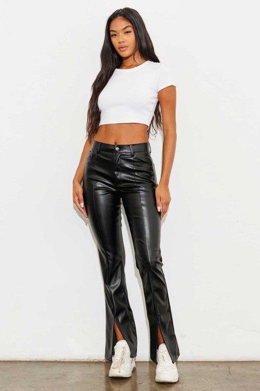 Kendall Vegan Leather Pant